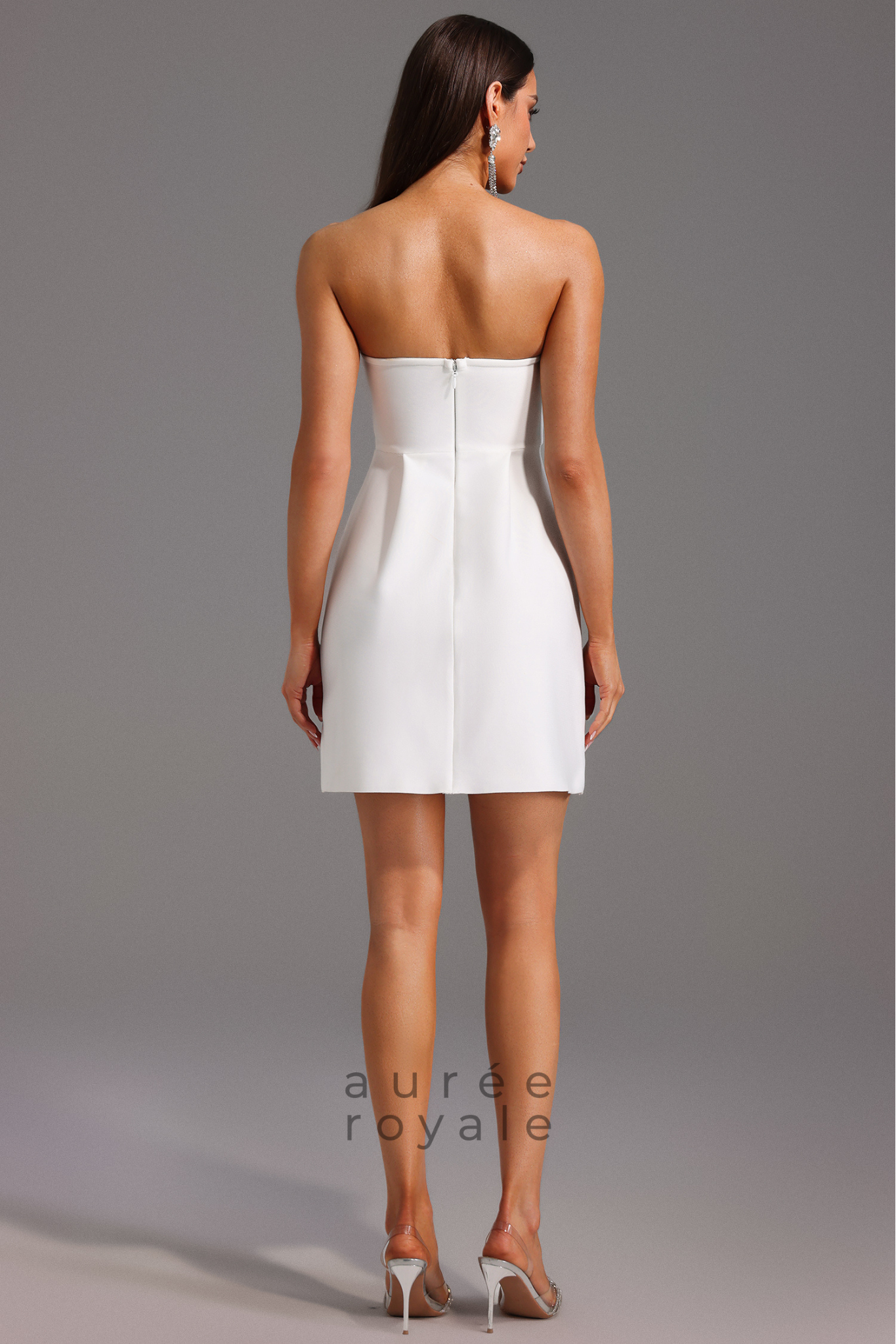 Seraphine Straplez Mini Elbise