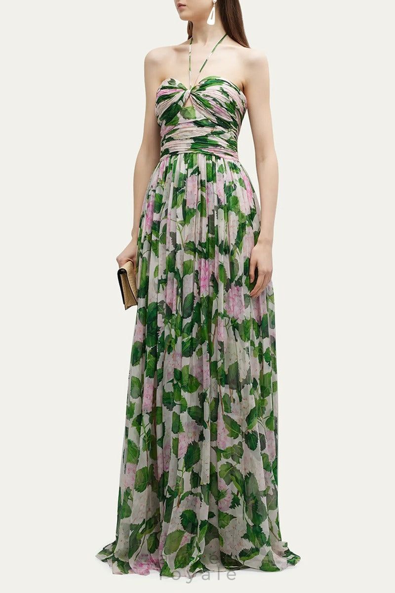 Madelaine Çiçekli Maxi Elbise